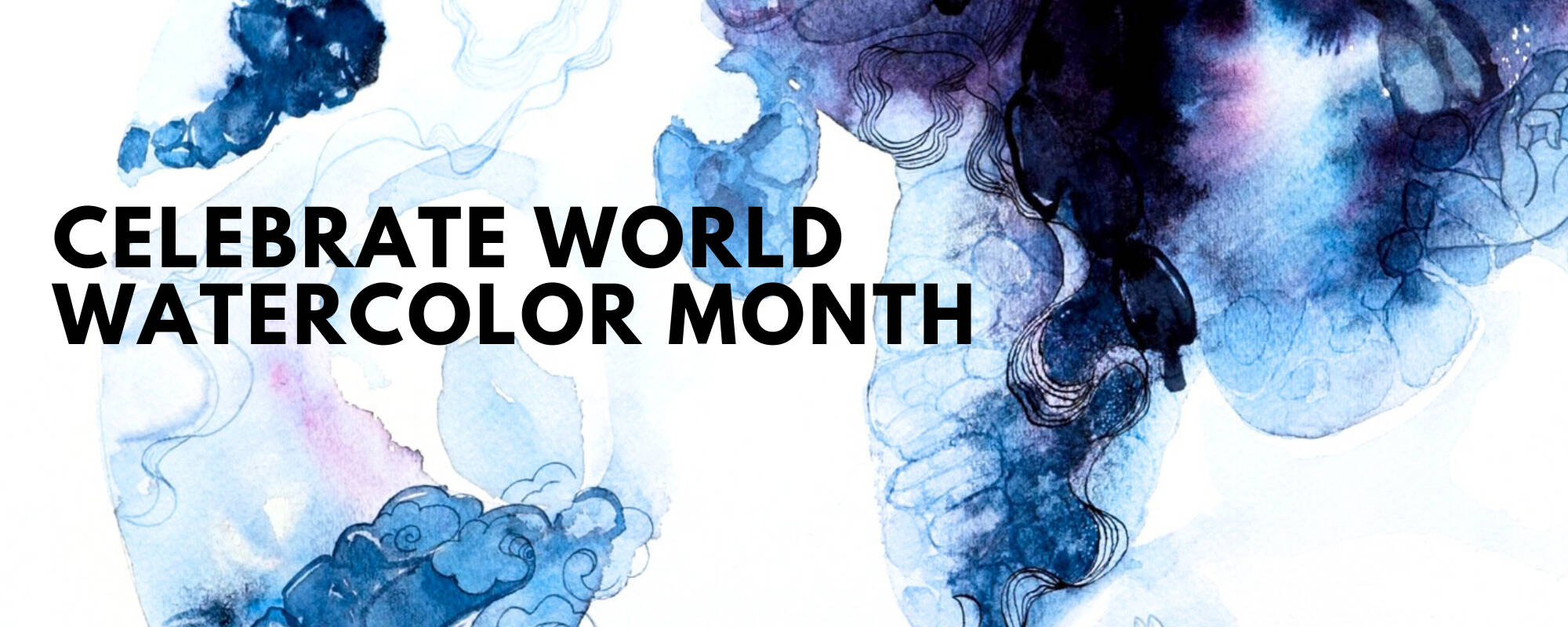 Title image for the blog "Celebrate World Watercolor Month."